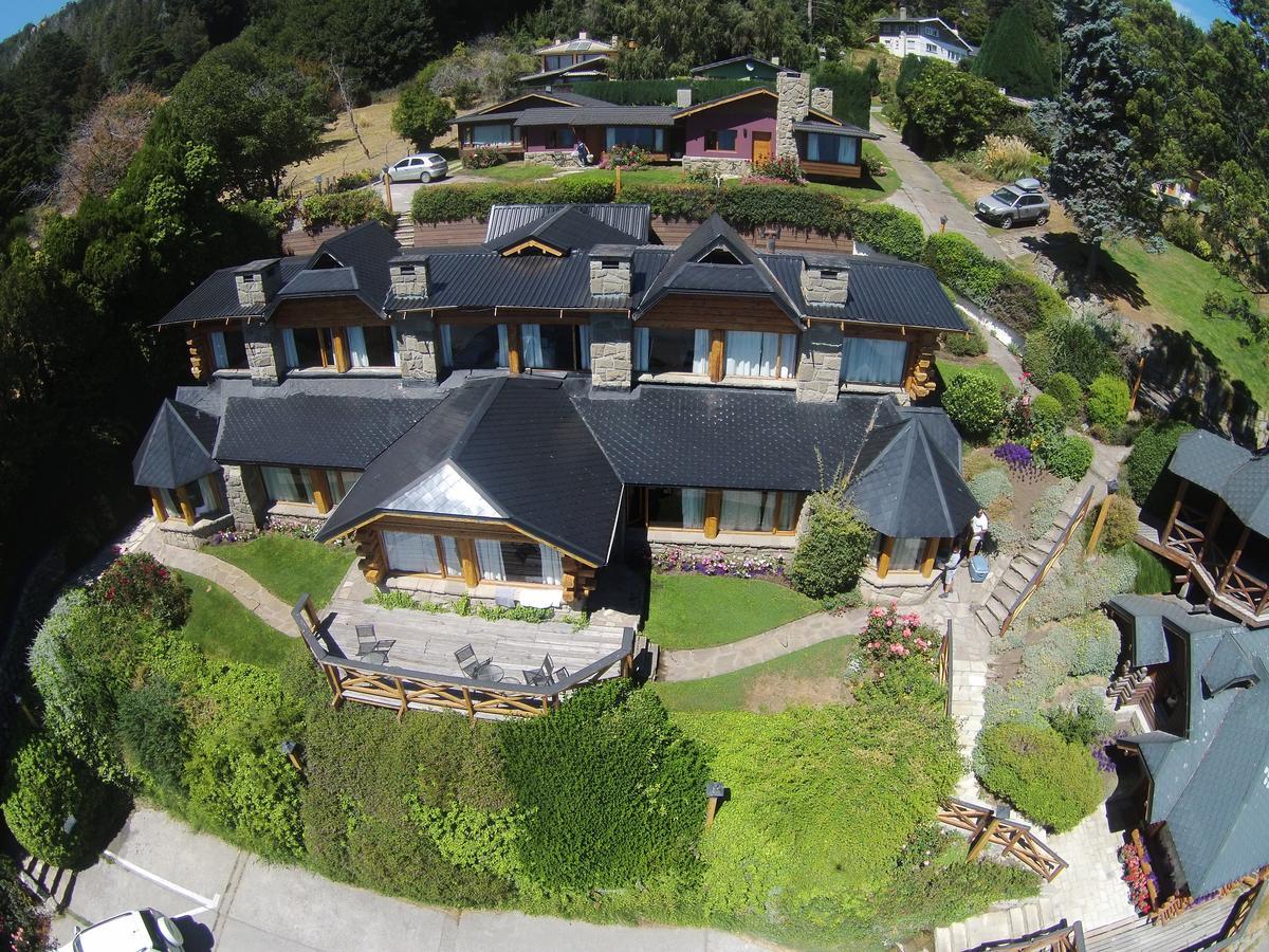 סן קרלוס דה ברילוצ'ה La Caleta Bungalows מראה חיצוני תמונה